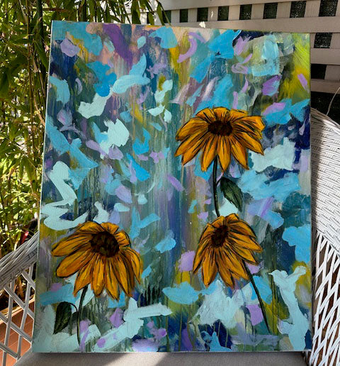 Sunflower Winter – Original Artwork