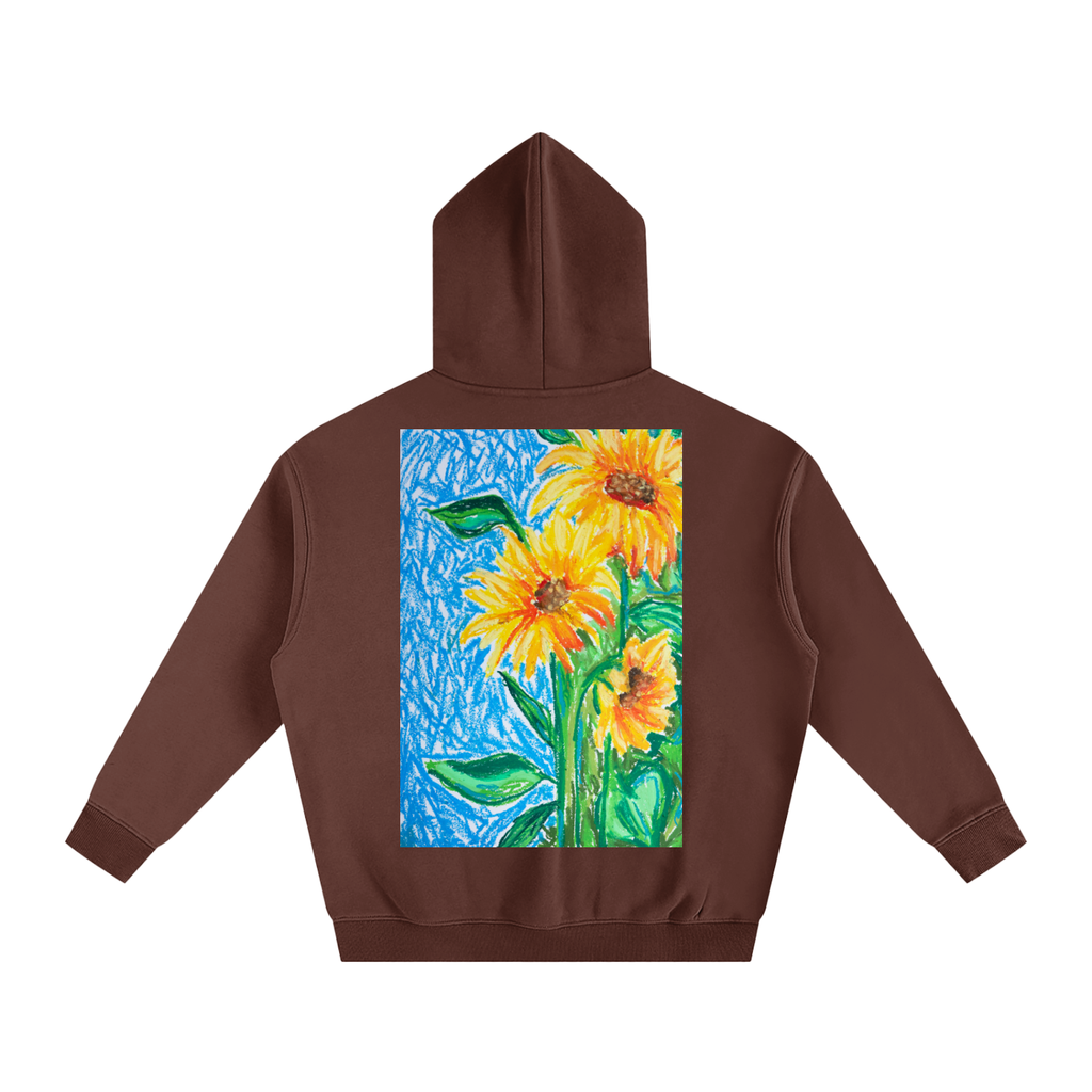 art,hoodie,winter,wearableart,oilpastel,colourful,gift,cozy,fleece,clothing
