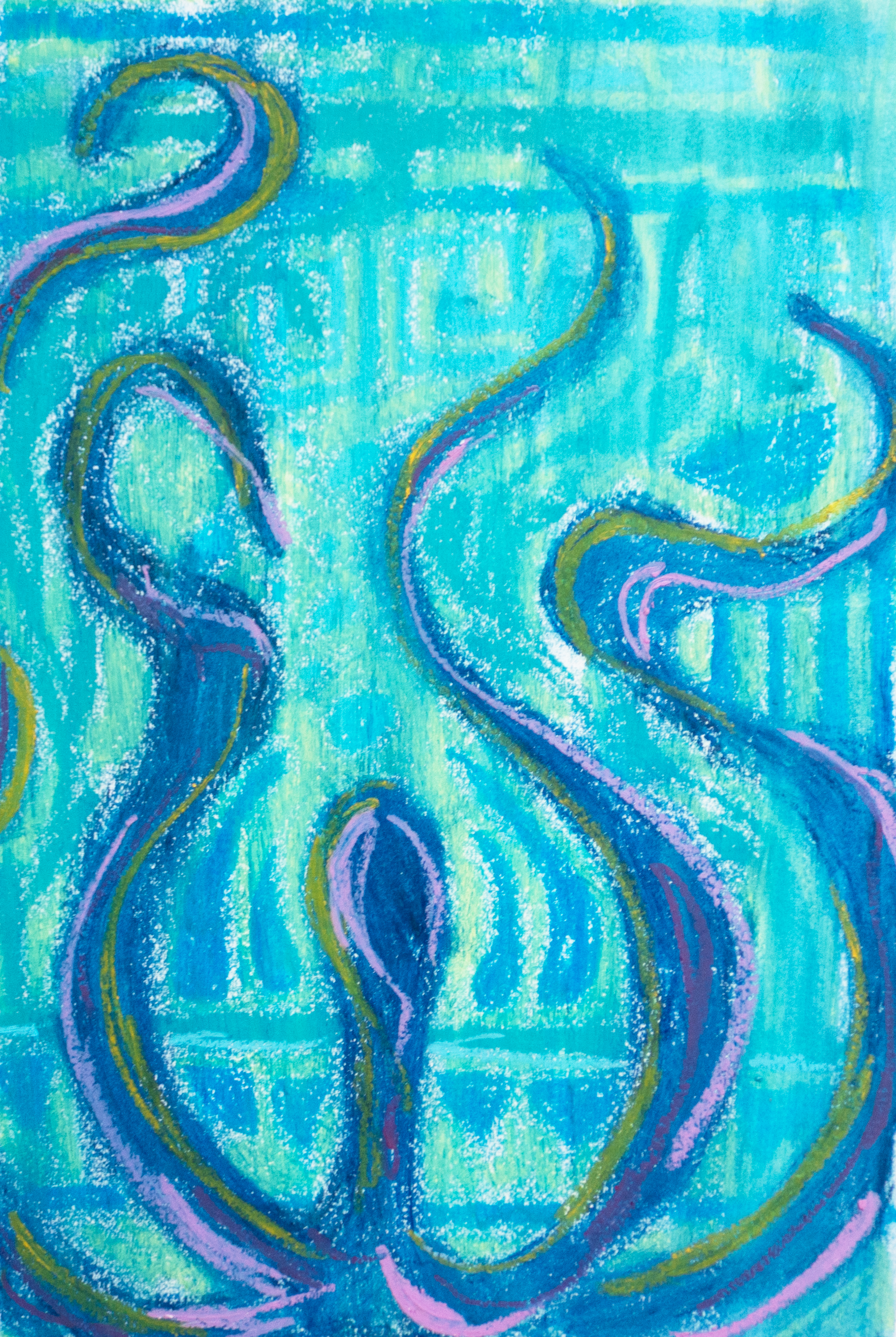 Deep Sea Tentacles Print