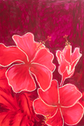 Hibiscus Romance Print
