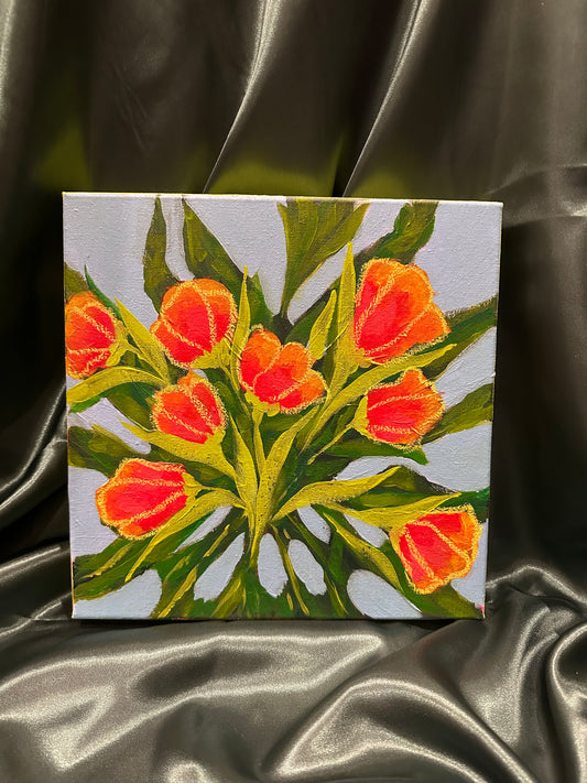 Bleeding Tulips- Original