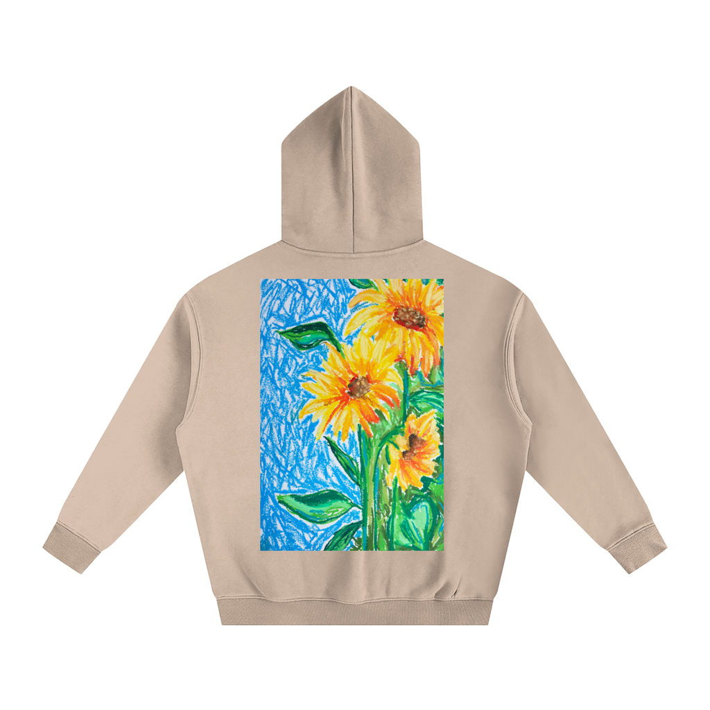 art,hoodie,winter,wearableart,oilpastel,colourful,gift,cozy,fleece,clothing